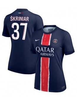 Paris Saint-Germain Milan Skriniar #37 Heimtrikot für Frauen 2024-25 Kurzarm